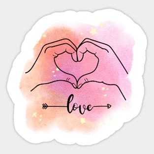 Love Art Sticker